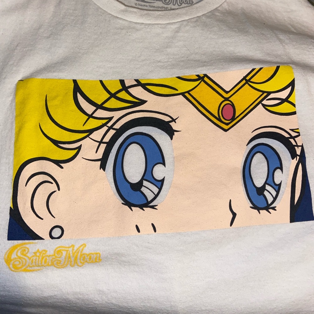 Sailor moon her eyes shirt sleeve t shirt anime